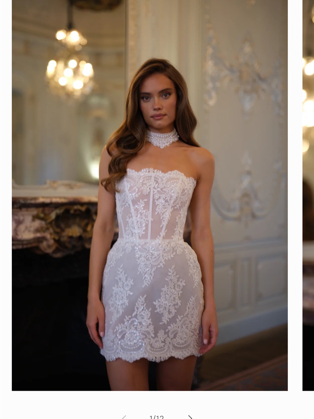 Beautiful Rosie Etienne Stephanie Dress Size 4 Bridal Dress